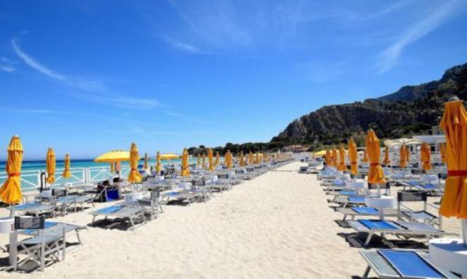 Appartavilla Virginia Mondello Bagian luar foto